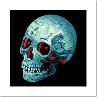 Kind looking skull from classic horror movies Posters and Art